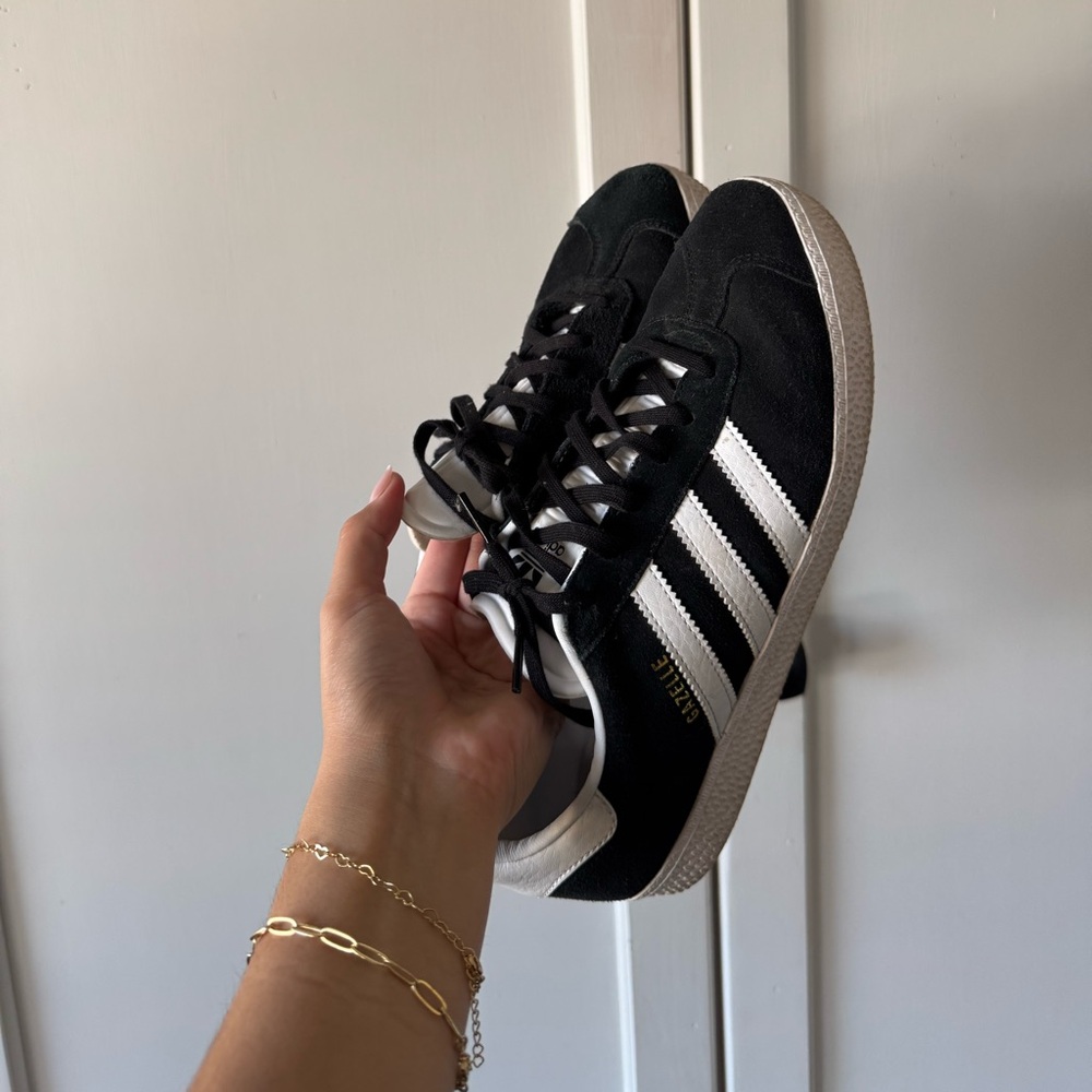 Adidas Classic Black and White Trainers